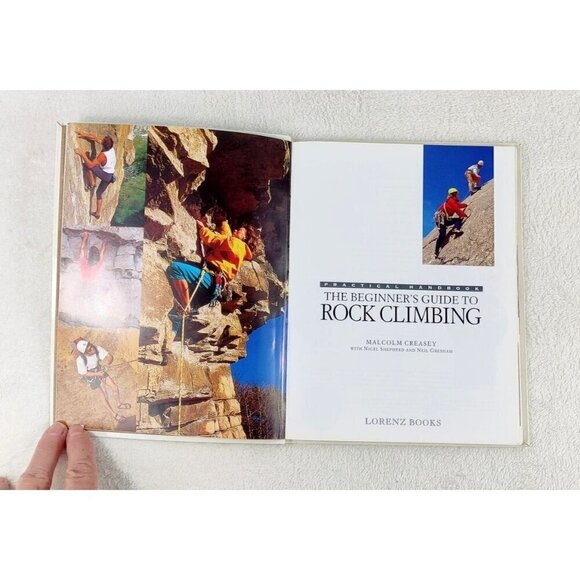 Book - The Beginner's Guide to Rock Climbing, by Malcom Creasey Published 2000 - Picture 5 of 14